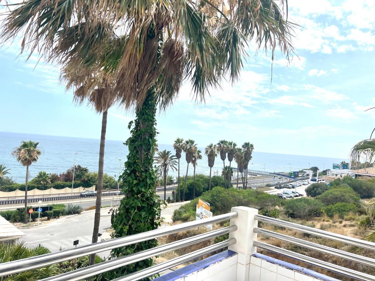 Fabulous Vacation In A 2 Bedroom Townhouse With 2 Terraces Overlooking The Sea, Suitable For 6 People 3 Swimming Pools Tennis And 200 Mts From The Sea El Faro Eksteriør billede